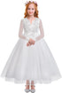 White Communion dress Dresses Little Palace Store